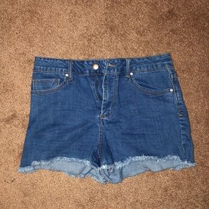 Jean shorts